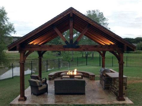 46 Backyard Outdoor Pavilion Ideas For Ultimate Comfort