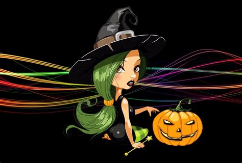 Halloween Witch Hd Wallpaper Background Image 1920x1300 Id747262