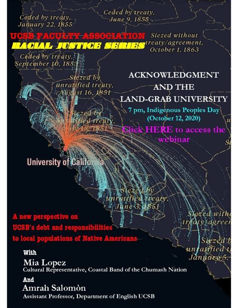 Racial Justice Series Acknowledgment And The Land Grab University