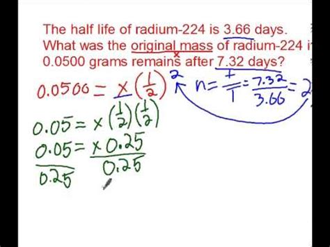 How to solve for your customers' needs. How to solve half life problems.avi - YouTube