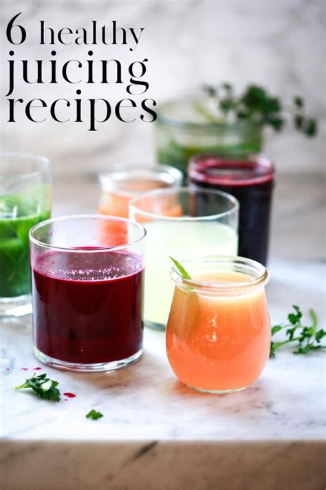 6 Healthy Juicing Recipes For Cleanse Detox Weight Loss And Wellness