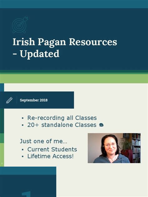 Updated Irish Pagan Resources September 2018 Pdf