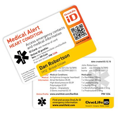 At least it is slightly easier to get an mmj card in new jersey, and this guide shows you how. New Medical Alert Card and Emergency ID Card | OneLife iD