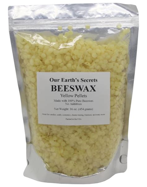 100 Pure Natural Beeswax Pellets
