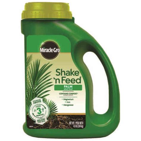Maybe you would like to learn more about one of these? Miracle-Gro Shake 'n Feed 4.5 lbs. Palm Food-300291005 ...