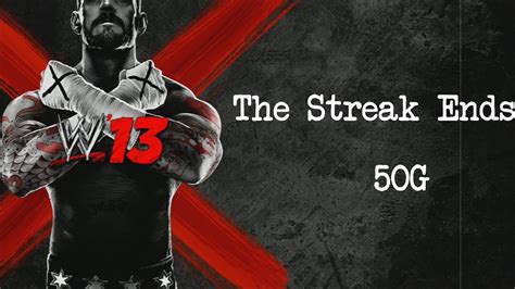 WWE The Streak Ends YouTube