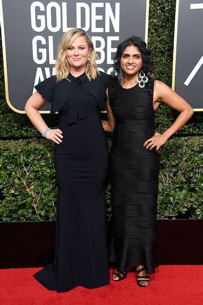 who is saru jayaraman amy poehler s golden globes date is a champion for working women