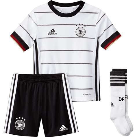 Zunächst findest du hier eine übersicht. Adidas Deutschland DFB Minikit Heim EM 2021 - kaufen ...