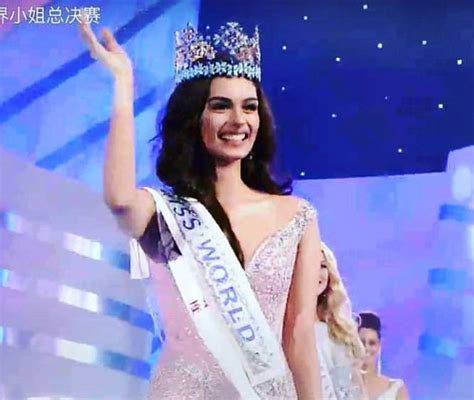 Manushi Chillar Wins Miss World 2017 Title ~ India Gk Current Affairs 2023