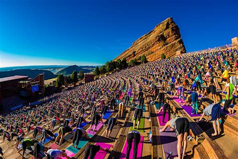 Yoga On The Rocks Red Rocks Amphitheatre