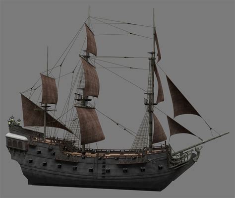 Balazs Menyhart The Black Pearl Pirate Ship