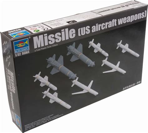 Trumpeter 132 Us Aircraft Weapons Set Missiles Model Kit