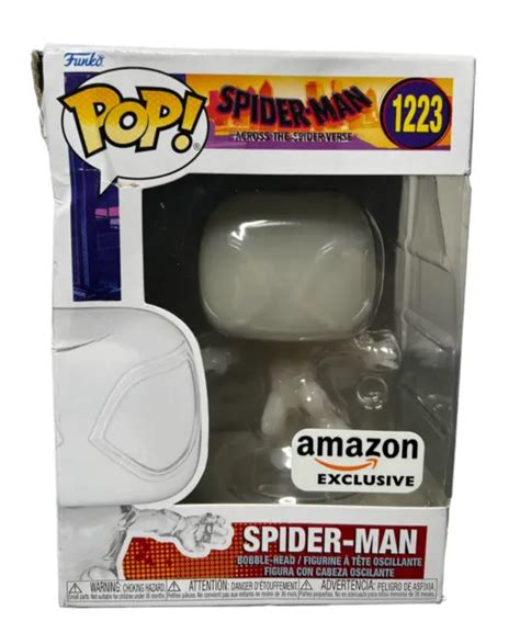 FUNKO POP MARVEL Spider Man Across The Spider Verse Translucent Exclusive