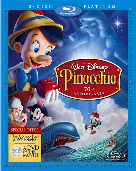 Image 13 Pinocchio 1940 Platinum Edition Blu Ray Dvd