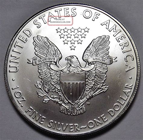 2009 1 Oz 0 999 Uncirculated American Silver Eagle Bullion Round
