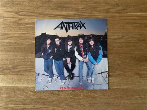Anthrax Penikufesin Lp Megaforce 1989 Trash M Köp På Tradera