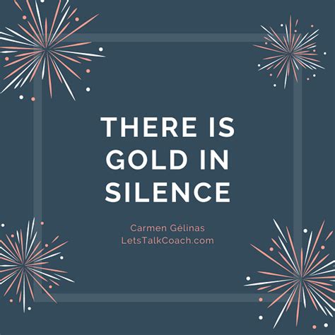 There Is Gold In Silence Ottawa Thetahealing Coaching Healing