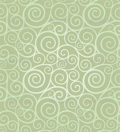Elegant Swirl Seamless Pattern By Allaya Graphicriver