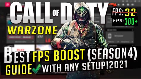 Warzone Fps Boost Season 4 With Any Setup2021 New Guide F4fix🎮