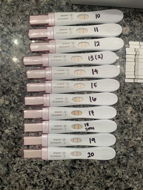 First Response 10 20 Dpo Line Progression Does This Progression Look
