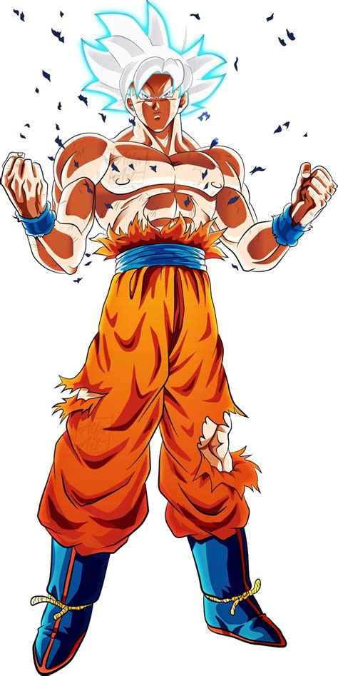 Goku Ultra Instinto Dominado Personajes De Dragon Ball Dibujo De Goku