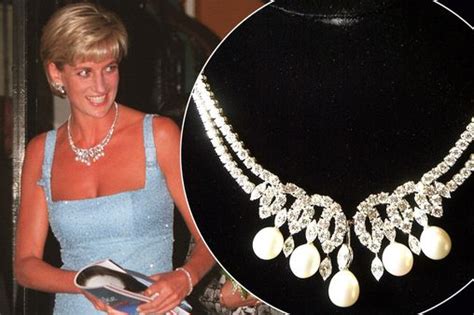 Swan Lake Diamond Necklace Diana Wore For One Of Her Last Engagements