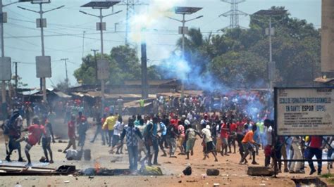 Guinée Une Nouvelle Manifestation De Lopposition Dispersée Par La Police