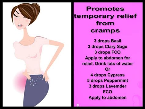 Cramp Relief The Time Of The Month Learn More At Inlovewithoils Com Mydoterra Com