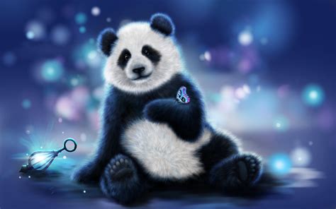Gaya Terbaru Cute Panda Wallpaper Warung Minimalis