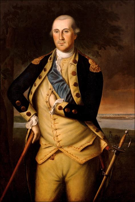24x36 Gallery Poster George Washington By Peale 1776