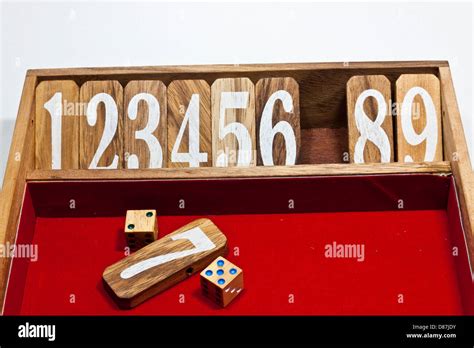 Counting Numbers Using Dice Stock Photo Alamy