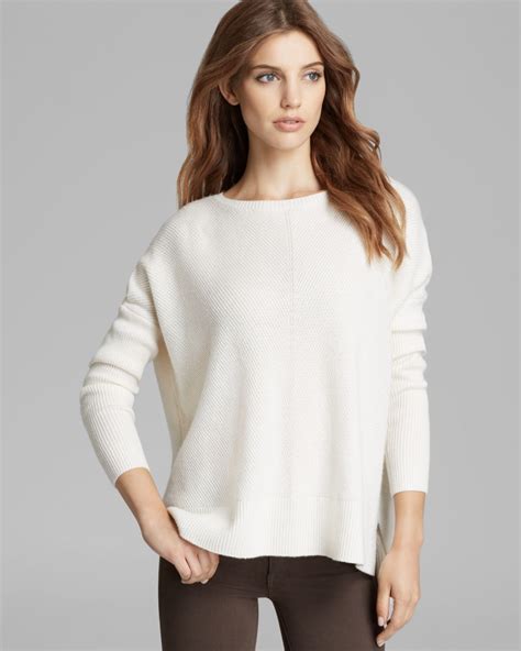 Vince Sweater Chevron Wool Cashmere Bloomingdales