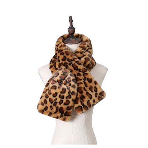 Fake Fur Dark Brown Scarf Sc179brown Scarves And Accessories From Accessories By Park Lane Uk
