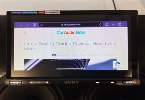 Sony Xav Ax5600 First Look Review And Demo Caraudionow