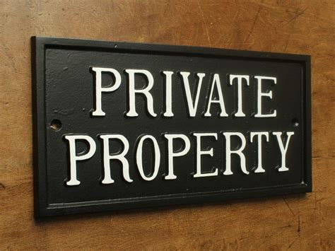 Private Property Sign Private Property Signs Private Property Signs