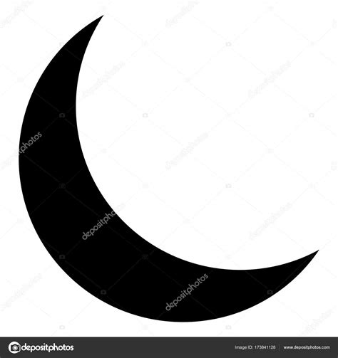 Isolated Moon Silhouette Stock Vector By ©laudiseno 173841128