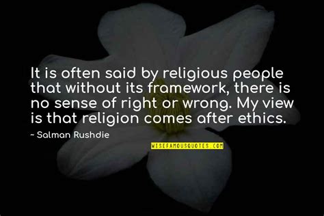 Ethics And Religion Quotes Top 36 Famous Quotes About Ethics And Religion
