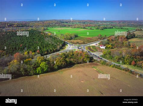 Loudoun County Virginia Usa Aerial View Of Gilberts Corner