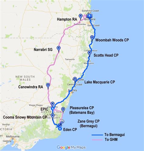 Discovering The Beauty Of South Coast Nsw With Map Of South Coast Nsw