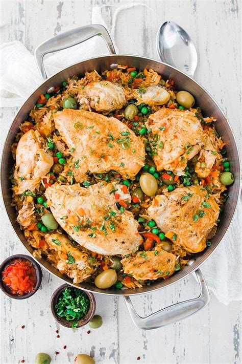 I am sharing the recipe for arroz con pollo i grew up with plus a couple of personalized twists. Arroz Con Pollo Recipe