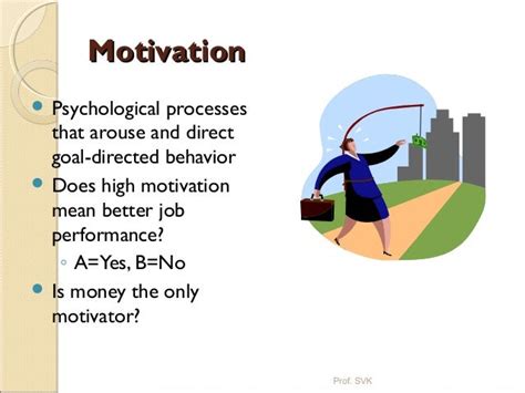 Motivation Organisational Behavior