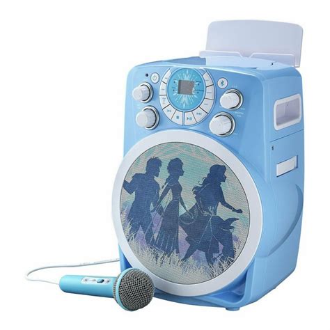 Due to the subjective nature of color judgment and other factors (such as the lighting on the characters) there is an overlap between this. Disney Frozen 2 Large Karaoke Machine - Blue - Other Audio ...