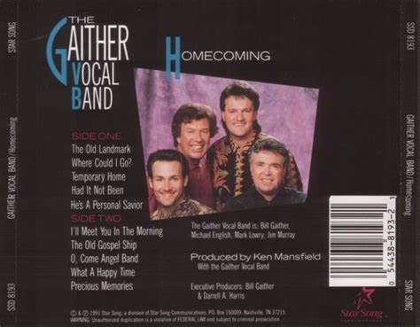 Gaither Vocal Band Homecoming 1991