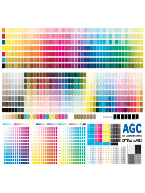 Cmyk Color Chart Template Fillable Printable Pdf Forms Handypdf | My