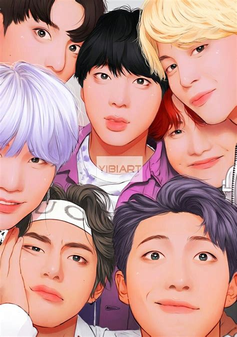 Maybe you would like to learn more about one of these? Pin by Dilyaaarash on ~°•Fanarts Bts•°~ | Bts fanart, Bts ...