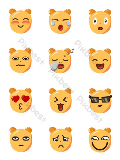 Cute Emoji Pack Png Images Psd Free Download Pikbest