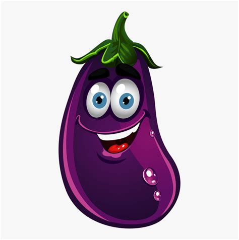 Eggplant Garden Clipart Explore Pictures Fruits Clipart With Eyes