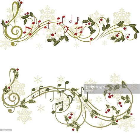 Christmas Music High Res Vector Graphic Getty Images