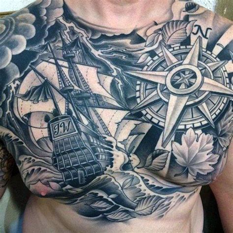 110 Best Compass Tattoo Designs Wild Tattoo Art