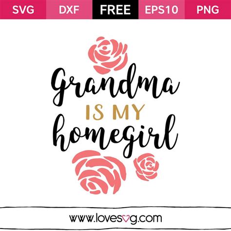 Free Grandma Svg Files For Cricut - 274+ SVG Design FIle